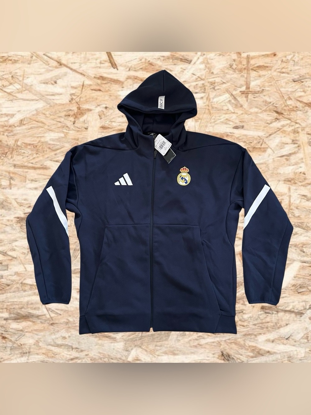 💙NWT💙 ADIDAS Real Madrid Anthem Jacket - Picture 2 of 12